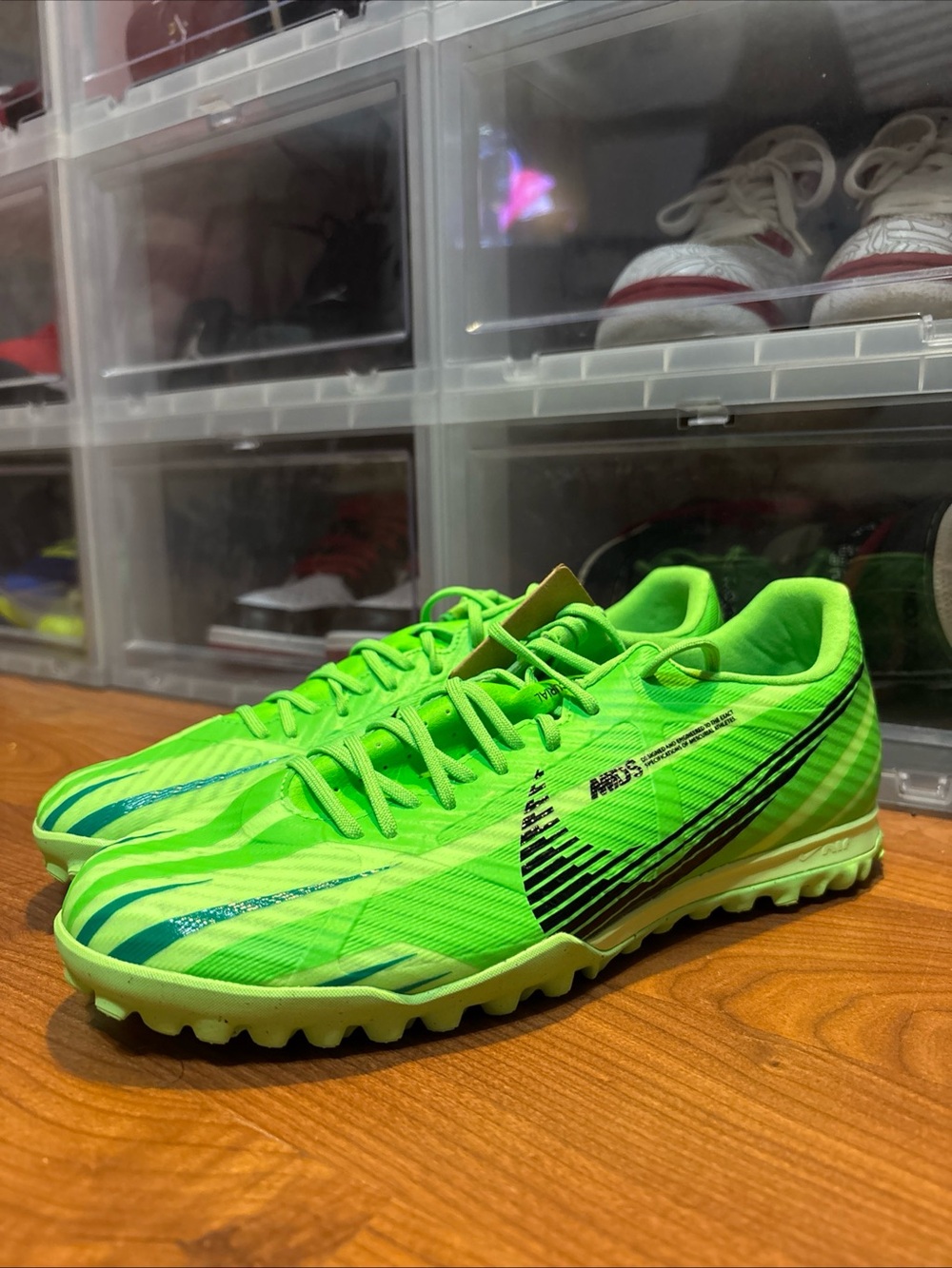 Nike Vapor 15 Academy Mercurial Dream Speed Turf FJ7191-300 Soccer Shoes Sz 8.5M